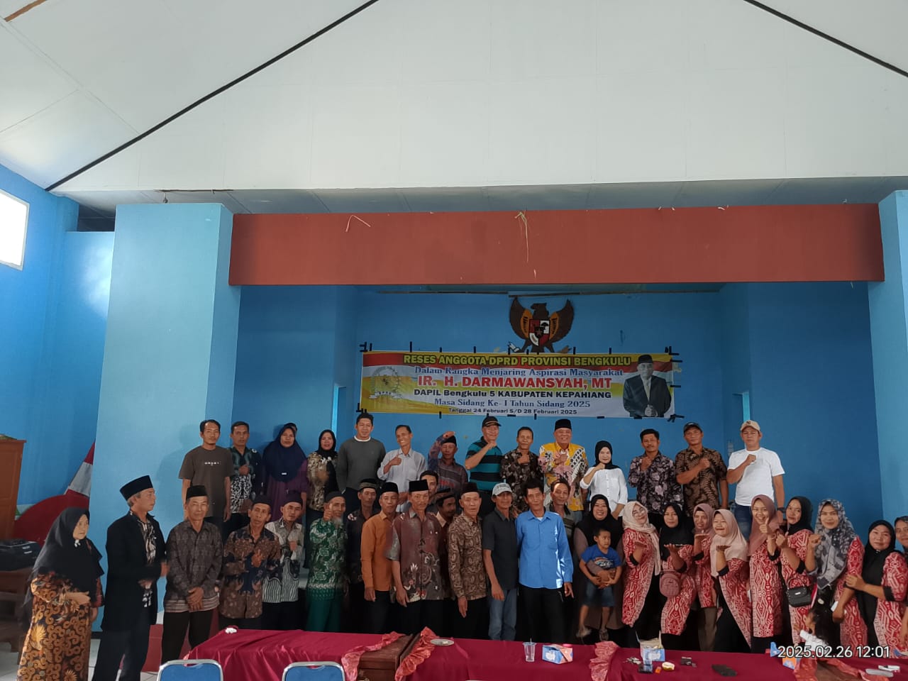 Reses Politisi Golkar Ir Darmawansyah, Ini Aspirasi Masyarakat Kabupaten Kepahiang