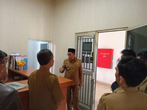 Hari Pertama Ngantor, Wabup Kepahiang Sidak Kantor Bupati
