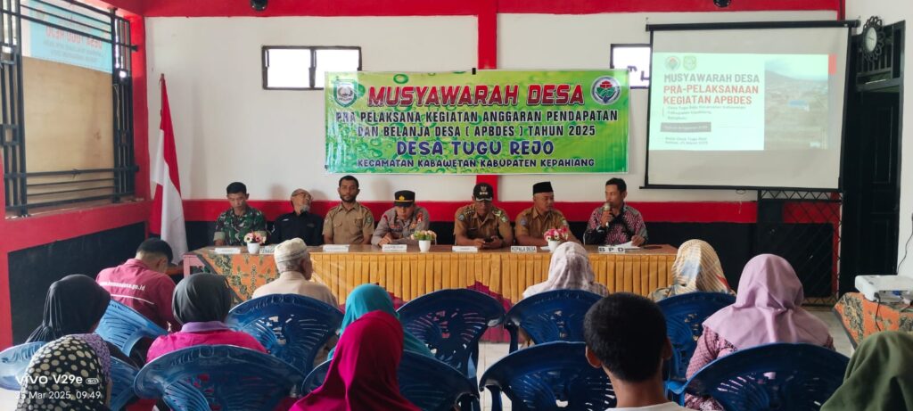 Pemdes Tuggu Rejo Salurkan BLT DD 18 KPM