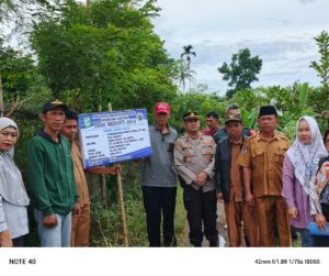 TA 2025, Pemdes Meranti Jaya Kecamatan Ujan Mas Fokuskan Tiga Kegiatan Fisik
