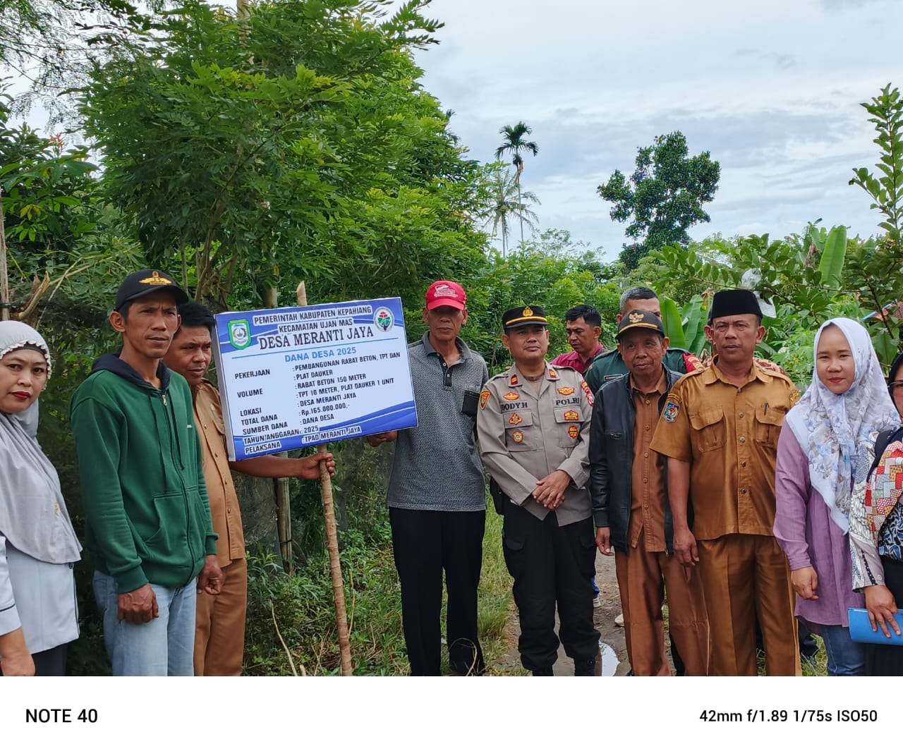 TA 2025, Pemdes Meranti Jaya Kecamatan Ujan Mas Fokuskan Tiga Kegiatan Fisik TA 2025, Pemdes Meranti Jaya Kecamatan Ujan Mas Fokuskan Tiga Kegiatan Fisik