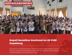 Bupati Kepahiang Resmikan Konferensi Ke-23 PGRI Kabupaten Kepahiang
