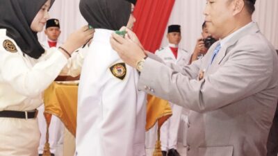 Bupati Kepahiang Kukuhkan 35 Anggota Paskibraka Tahun 2025