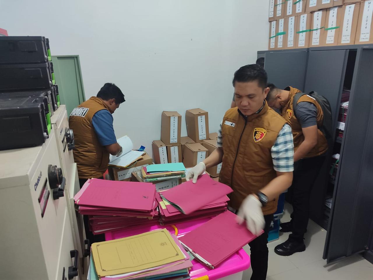 Kasus KMK, Polda Bengkulu Geledah Bank Bengkulu Cabang Kepahiang