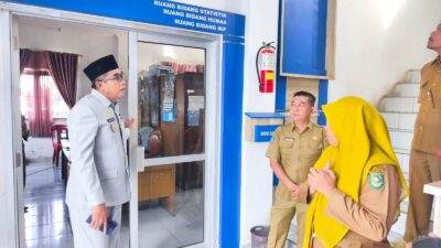 Wakil Bupati Kepahiang Tinjau Fasilitas Diskominfo, Minta ASN Tingkatkan Disiplin dan Kinerja
