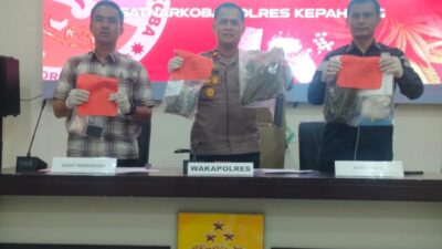 Satres Narkoba Polres Kepahiang Amankan 5 Tersangka Narkoba, Satu Diantaranya Resedivis Pengedar