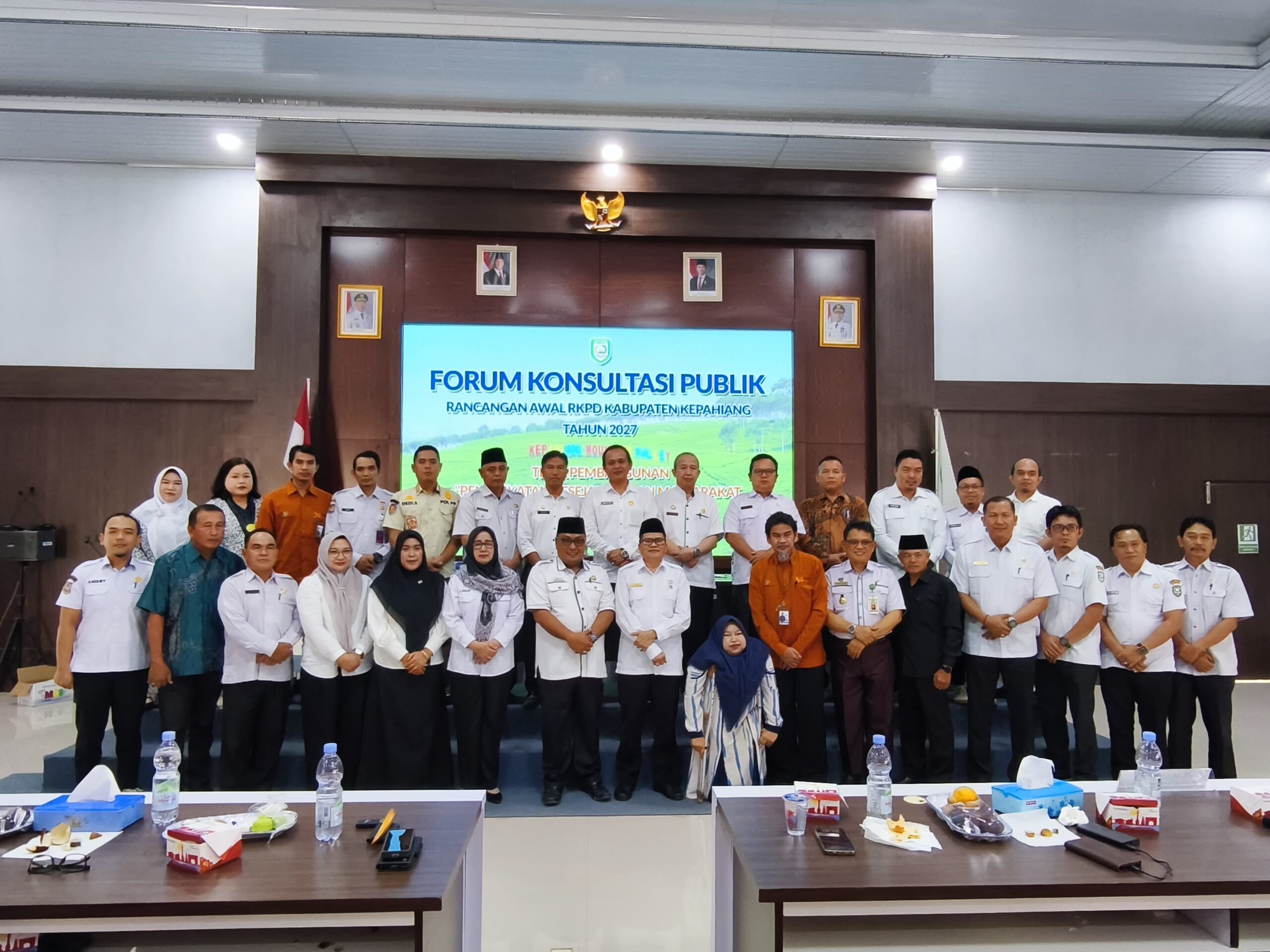Pemkab Kepahiang Gelar Konsultasi Publik Rancangan Awal RKPD 2027