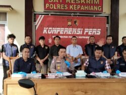 Dua Pengedar Narkoba Ditangkap Polres Kepahiang, Sita 14 Paket Ukuran Sedang Jenis Sabu