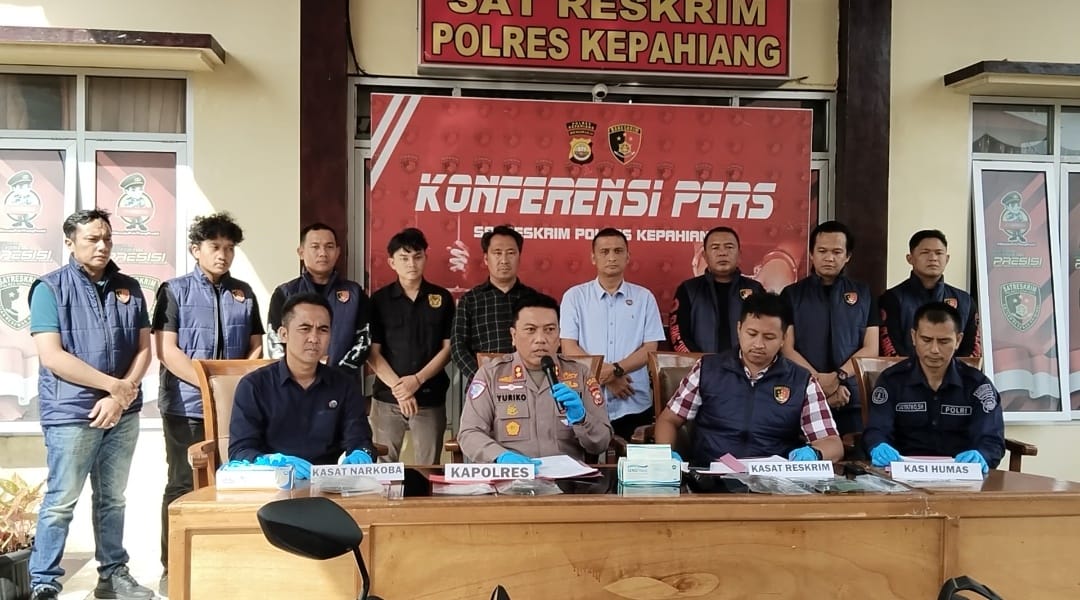 Dua Pengedar Narkoba Ditangkap Polres Kepahiang, Sita 14 Paket Ukuran Sedang Jenis Sabu
