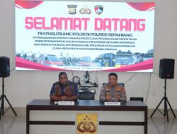 Puslitbang Polri Gelar Penelitian di Polres Kepahiang, Sentuh Optimalisasi Almatsus hingga Ketahanan Pangan