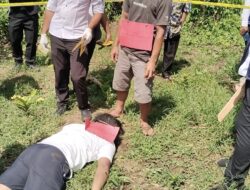 Rekonstruksi Kasus Kematian Gita Fitri: 9 Saksi Dan Tersangka MK Hadir, 14 Adegan Diperagakan