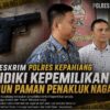 Buntut Kasus Penggelapan Rp4,7 Miliar, Polisi Selidiki Legalitas Air Gun Milik Menantu Viral