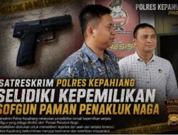 Buntut Kasus Penggelapan Rp4,7 Miliar, Polisi Selidiki Legalitas Air Gun Milik Menantu Viral