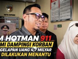 Tim Hukum Hotman Paris Hutapea Law Office (Hotman 911), Resmi Kawal Kasus Penggelapan Uang 4,7 M Yang Dilakukan Menantu