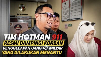 Tim Hukum Hotman Paris Hutapea Law Office (Hotman 911), Resmi Kawal Kasus Penggelapan Uang 4,7 M Yang Dilakukan Menantu