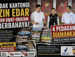 Diduga Tidak Memiliki Izin Edar Dan Jual Obat-Obatan Berbahaya, Ratusan Keping Obat Serta Penjual Diamankan Polisi