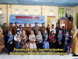 Musdes Pembangunan di Meranti Jaya Sepakat, Jalan Rabat Beton dan Bantuan Sosial Jadi Prioritas