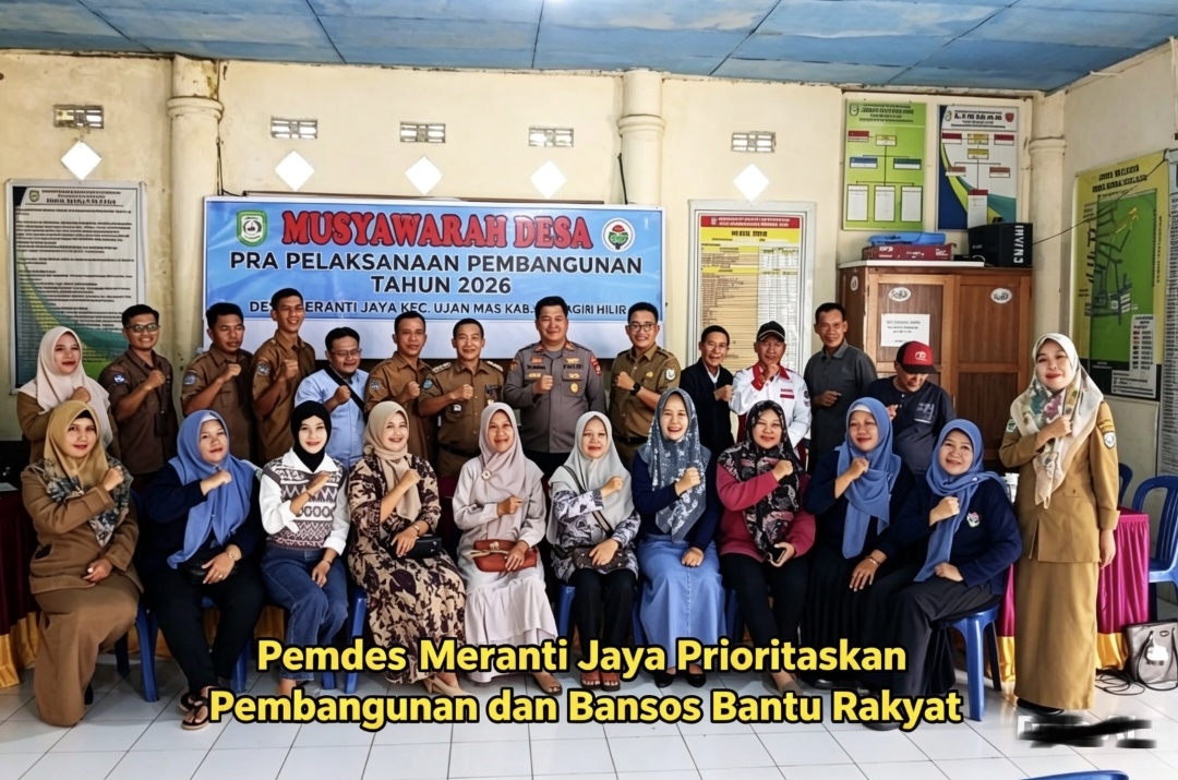 Musdes Pembangunan di Meranti Jaya Sepakat, Jalan Rabat Beton dan Bantuan Sosial Jadi Prioritas