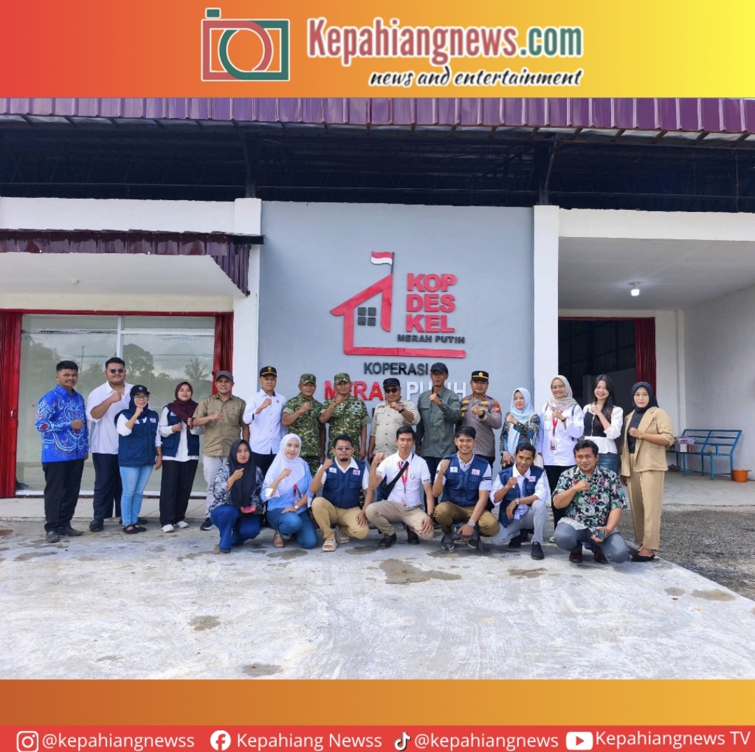Dukung Program Pemerintah Pusat, Kodim 0409/RL Hadiri Presmian 1.061 Koprasi Merah Putih Bersama Presiden Prabowo