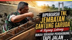 Progres Jembatan Lubuk Bingin Tembus 67 Persen, Harapan Warga SBI Kian Dekat Jadi Nyata
