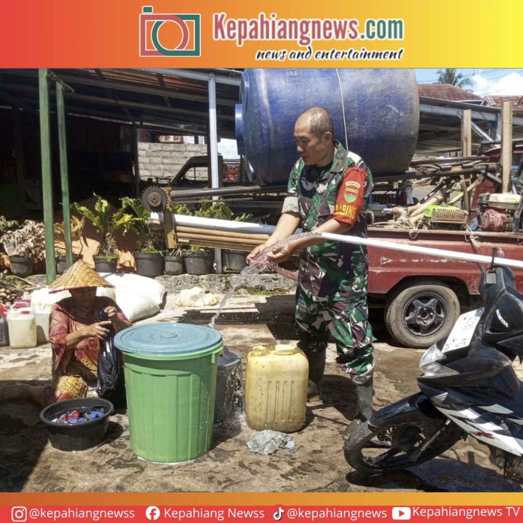 Hari Ke-7 Pengeboran, Sumur Bor TNI Manunggal Air di Gunung Agung Akhirnya Semburkan Air Bersih Hari Ke-7 Pengeboran, Sumur Bor TNI Manunggal Air di Gunung Agung Akhirnya Semburkan Air Bersih