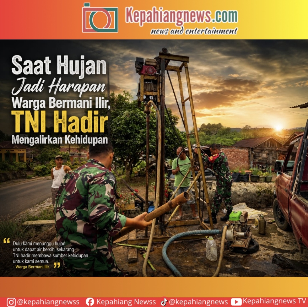 Cerita Batuud Novriansyah, Kodim 0409/Rejang Lebong Jawab Nyata Keluhan Warga BI Susahnya Air Bersih