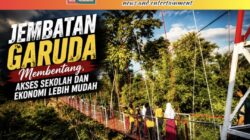 Jembatan Garuda Rampung, Harapan Warga Dwi Tunggal yang Lama Terputus Kini Kembali Tersambung