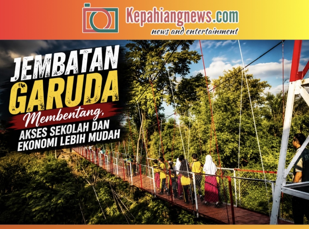Jembatan Garuda Rampung, Harapan Warga Dwi Tunggal yang Lama Terputus Kini Kembali Tersambung