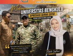 Mahasiswi Universitas Bengkulu Apresiasi Gerak Cepat Kodim 0409/Rejang Lebong