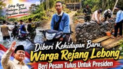 Pesan Tulus Warga Rejang Lebong untuk Presiden, Jembatan Garuda Bawa Harapan Baru