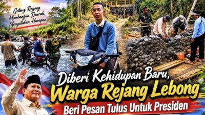 Pesan Tulus Warga Rejang Lebong untuk Presiden, Jembatan Garuda Bawa Harapan Baru
