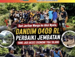 Jembatan Harapan di Muara Kemumu, TNI Hadir Jawab Keluhan Warga, Petani Tak Lagi Bertaruh Nyawa, Anak Sekolah Kini Lebih Aman