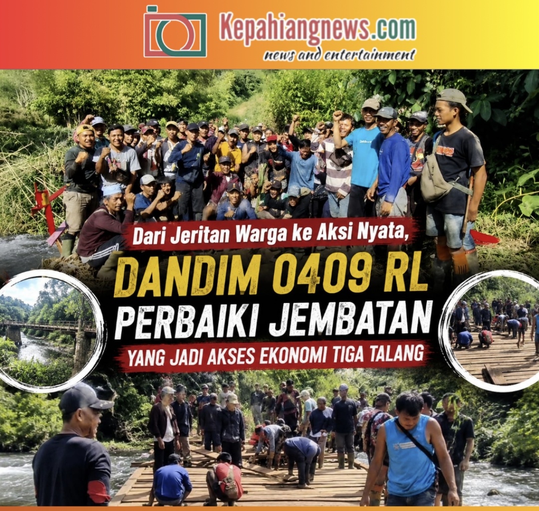 Jembatan Harapan di Muara Kemumu, TNI Hadir Jawab Keluhan Warga, Petani Tak Lagi Bertaruh Nyawa, Anak Sekolah Kini Lebih Aman