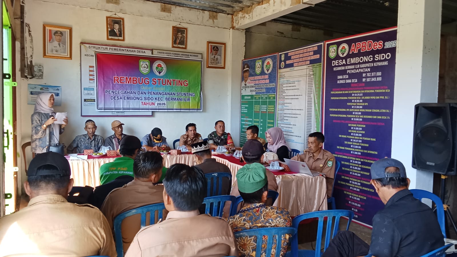 TNI Hadir Kawal Musyawarah Desa Embong Sido, Sepakati Pembangunan dan Program Kesejahteraan 2026