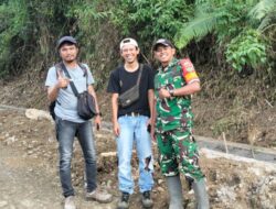 Babinsa Kawal Survei Jalan Talang Ratu, Kodim 0409/Rejang Lebong Pastikan Aspirasi Warga Jadi Prioritas Pembangunan