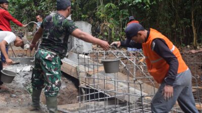 Jembatan Garuda Capai 75 Persen, Asa Warga Pelosok Rejang Lebong Kian Dekat Terwujud