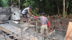 Digeber Kodim 0409 RL, Jembatan Garuda Perintis di SBI Tinggal Selangkah Lagi Rampung