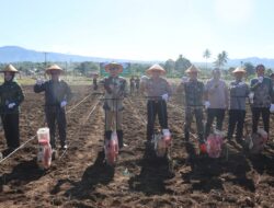 Polres Kepahiang dan Pemkab Kompak Tanam Jagung, Perkuat Ketahanan Pangan Nasional