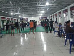 Meriah! Nobar Piala Dunia di Kodim 0409 Dilengkapi Turnamen Gaple dan Song Berhadiah