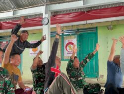 Nobar Kebangsaan Piala Dunia 2026 di Makodim 0409, TNI dan Warga Larut dalam Kebersamaan