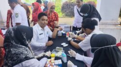 Tak Hanya Rapat Bulanan, DWP Kominfosantik Kepahiang Ajak Pegawai Peduli Kesehatan Lewat Pemeriksaan Gratis