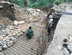 Kodim 0409/Rejang Lebong Bangun Jembatan Penghubung Ajai Siang-Tik Sirong, Ribuan Warga Segera Nikmati Akses Baru