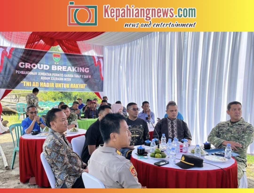 Ground Breaking, Kodim 0409/Rejang Lebong Bangun 6 Jembatan Merah Putih Sekaligus, Putus Keterisolasian dan Buka Jalan Harapan Warga