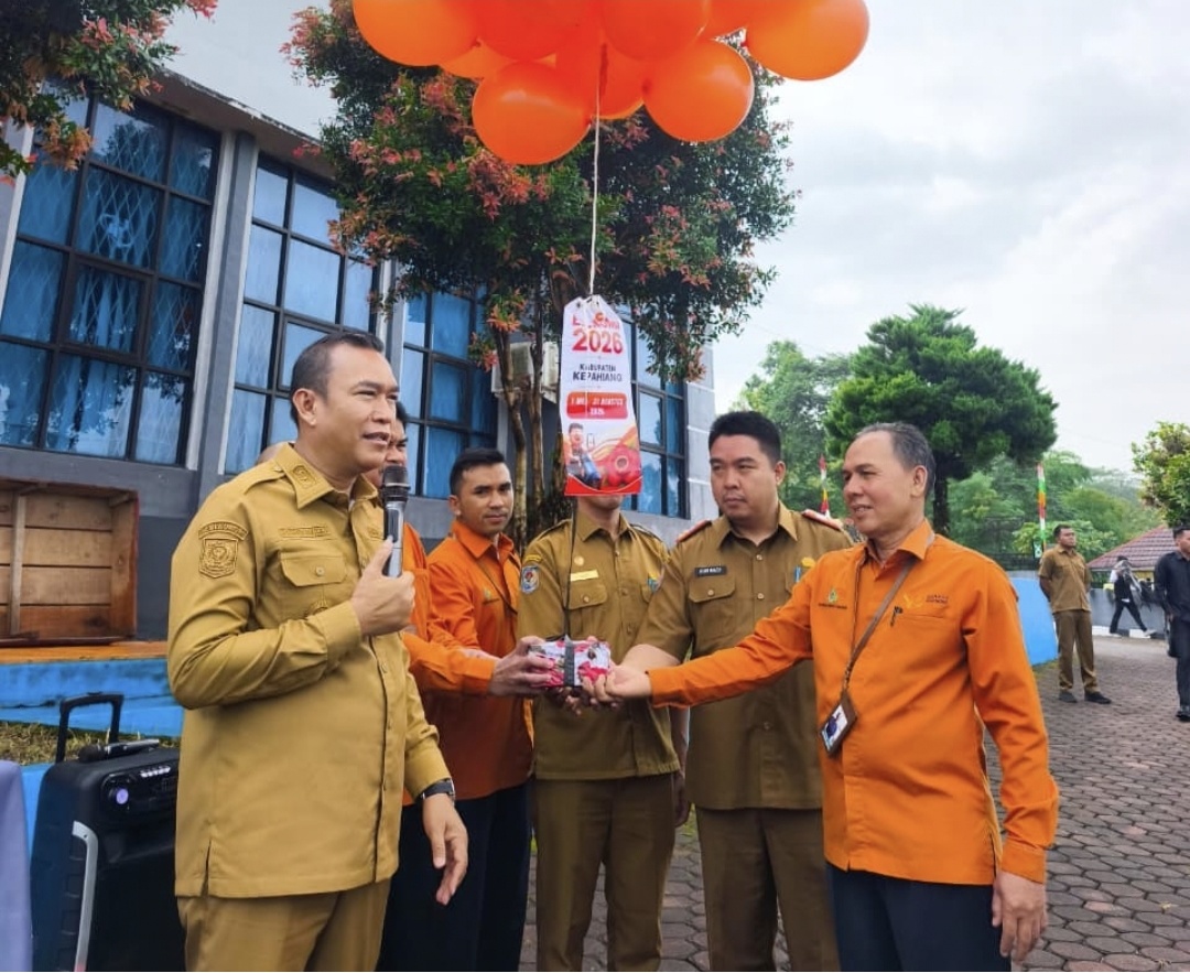 164 Petugas Sensus Ekonomi 2026 Resmi Dilepas, Bupati Kepahiang Ajak Masyarakat Berikan Data yang Jujur