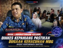 Hasil Laboratorium Keluar, Dinkes Kepahiang Pastikan Dugaan Keracunan MBG Dipicu Bakteri Staphylococcus Aureus