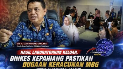 Hasil Laboratorium Keluar, Dinkes Kepahiang Pastikan Dugaan Keracunan MBG Dipicu Bakteri Staphylococcus Aureus