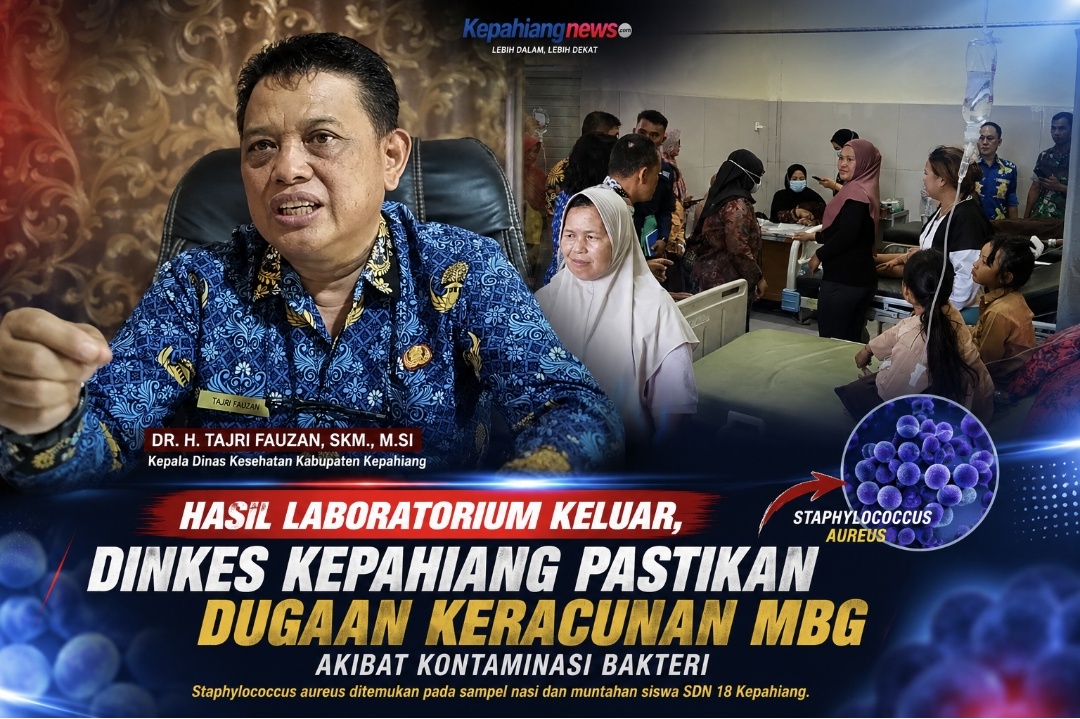 Hasil Laboratorium Keluar, Dinkes Kepahiang Pastikan Dugaan Keracunan MBG Dipicu Bakteri Staphylococcus Aureus