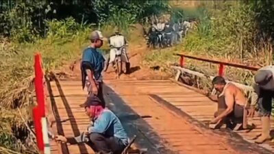 Musim Kopi Makin Semangat, Jembatan Garuda Permudah Aktivitas Warga Muara Kemumu