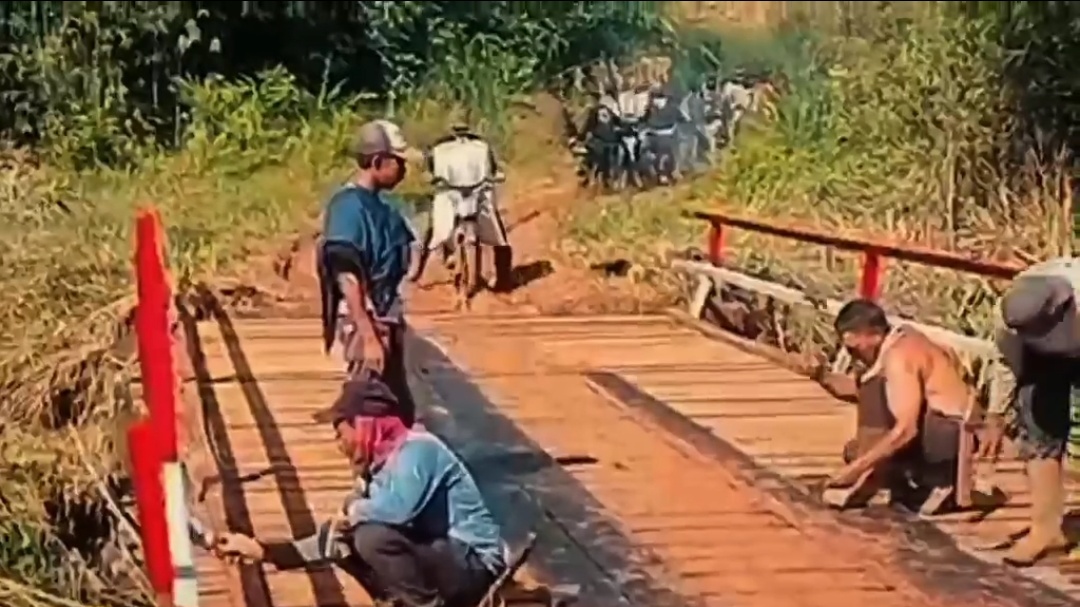 Musim Kopi Makin Semangat, Jembatan Garuda Permudah Aktivitas Warga Muara Kemumu