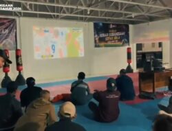 Makodim 0409 Dipadati Warga, Nobar Kebangsaan Piala Dunia Hadirkan Semangat Persatuan